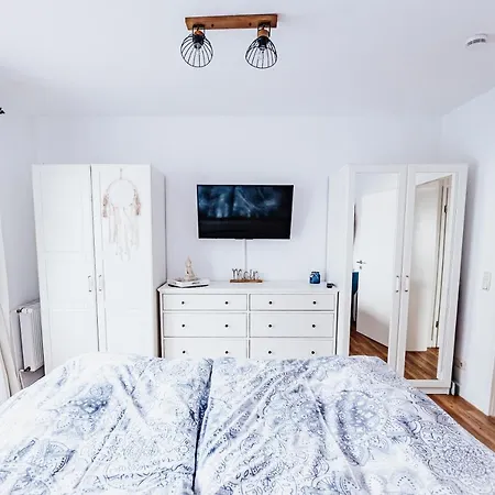 Sunset Bei Warnemuende