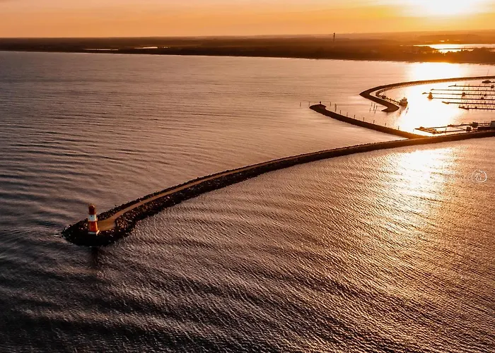 Sunset Bei Warnemuende Lägenhet